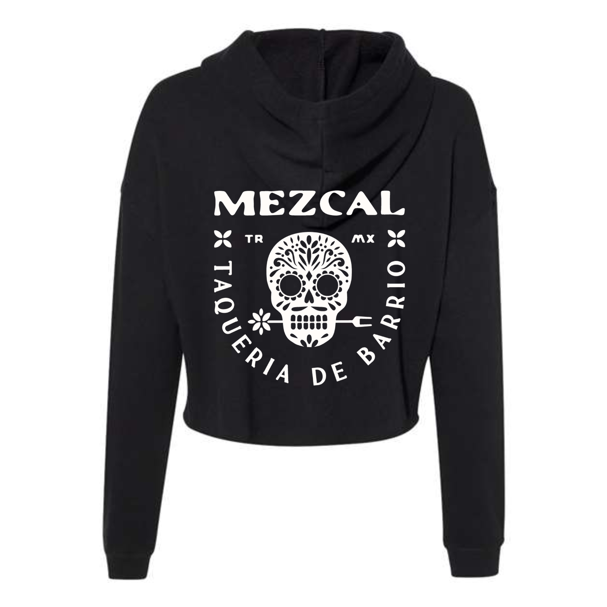 Hoodie Crop Noir - Image 2